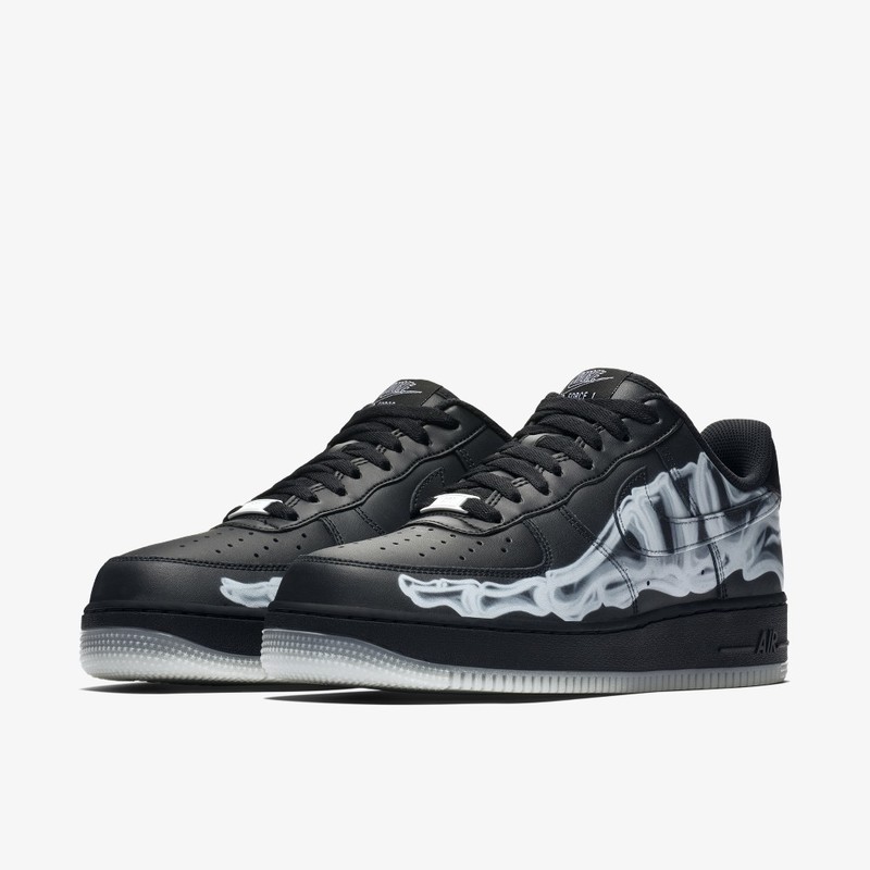 Nike Air Force 1 QS Skeleton Black | BQ7541-001 | Grailify